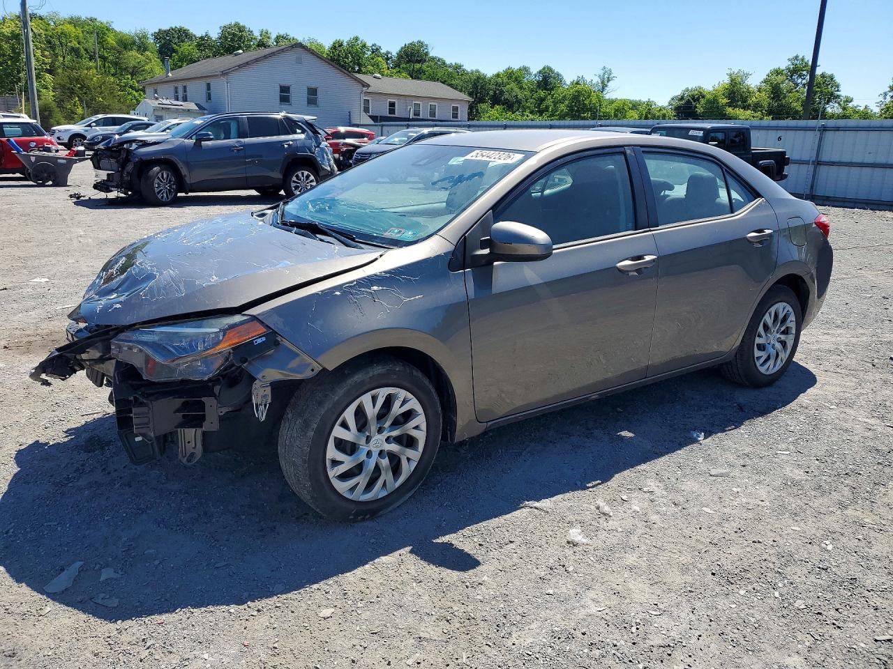 2017 Toyota Corolla LE, VIN 2T1BURHE2HC892657 — Front end