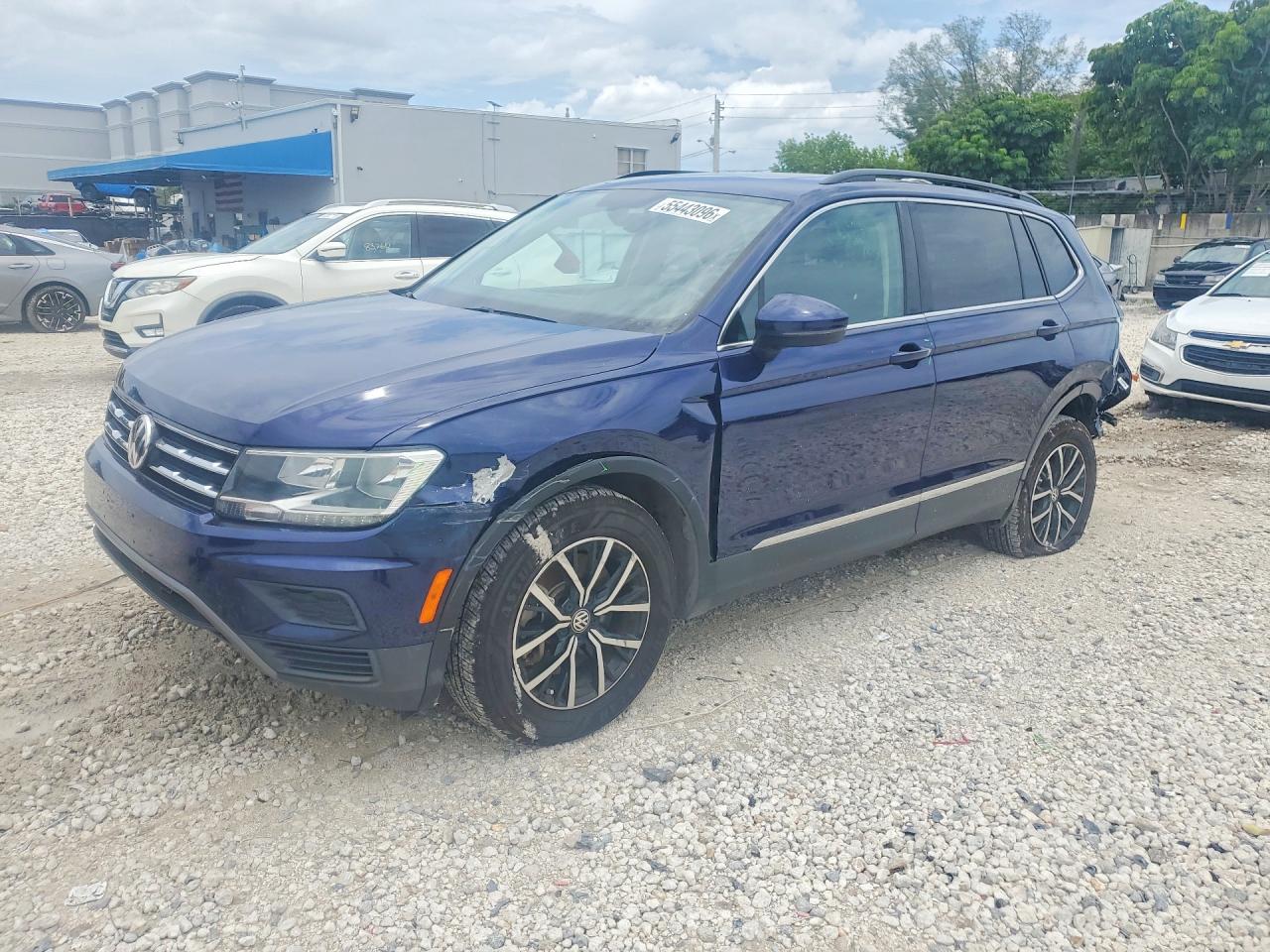 2021 Volkswagen Tiguan SE, VIN 3VV2B7AX7MM065536 — Rear end