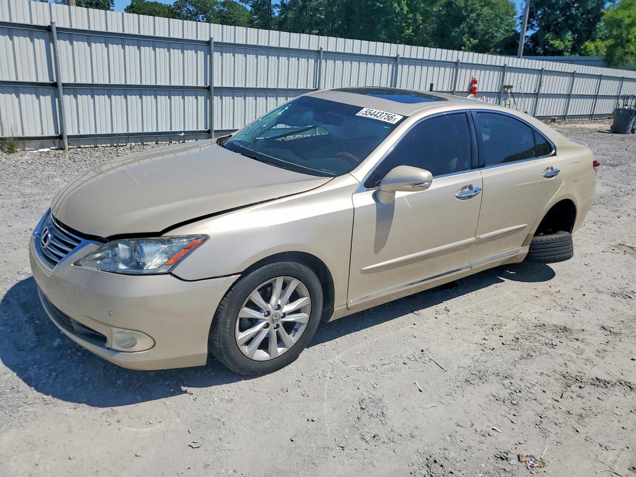 2012 Lexus ES 330, VIN JTHBK1EGXC2495085 — Side