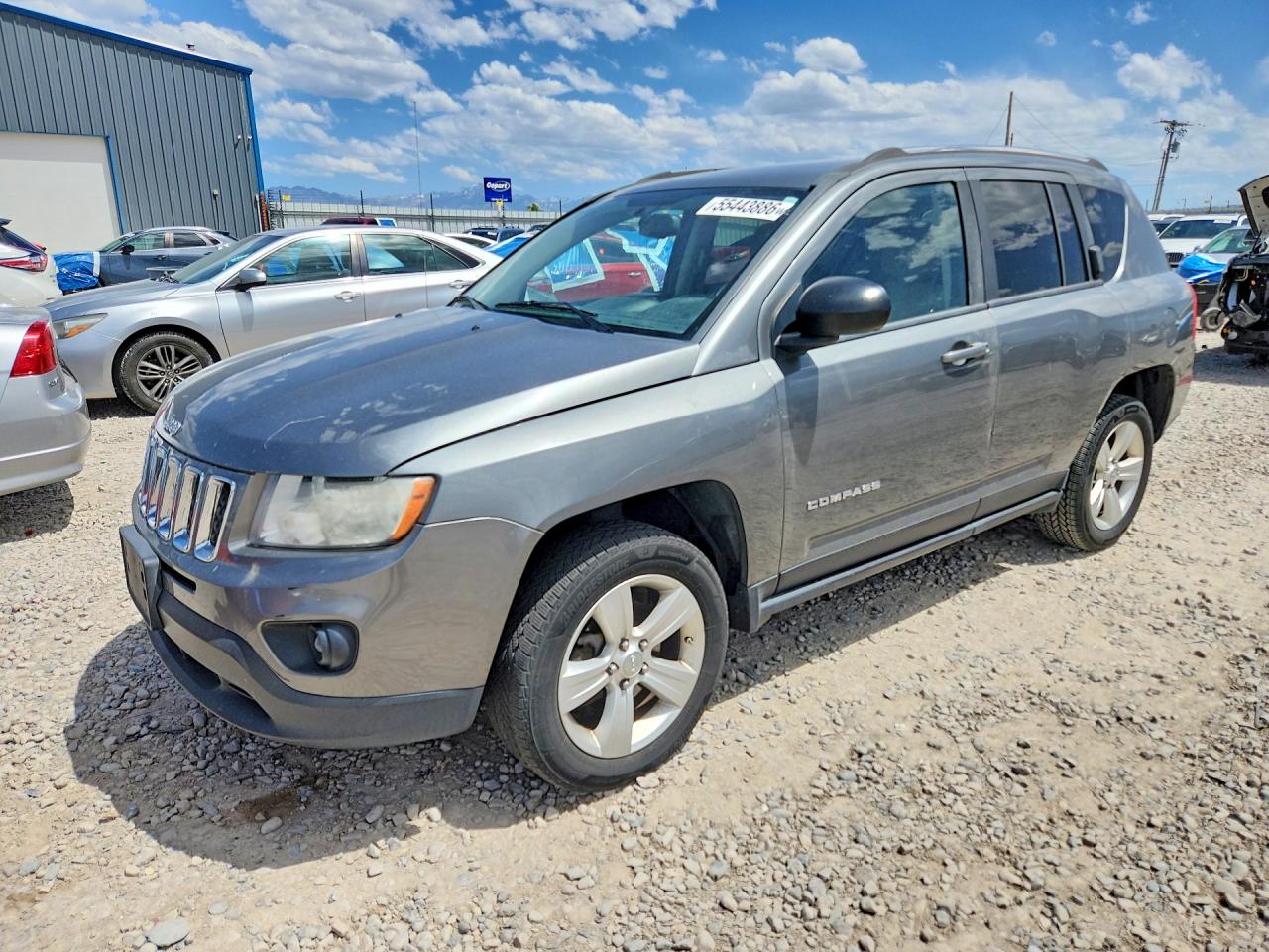 2012 Jeep Compass Sport, VIN 1C4NJDBB4CD658734 — Minor dents and scratches