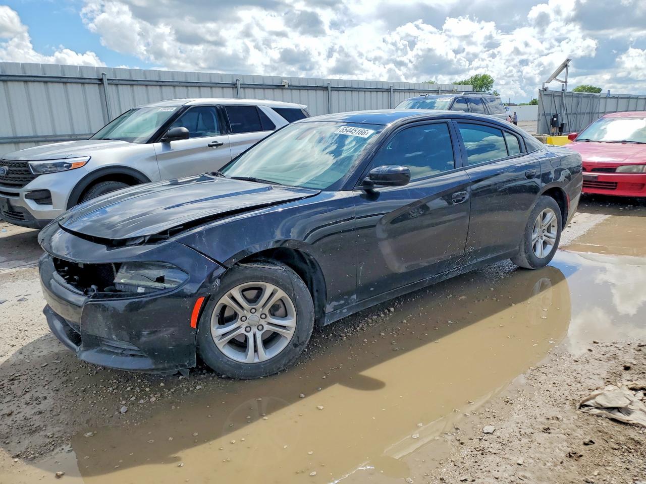 2022 Dodge Charger SXT, VIN 2C3CDXBG3NH234659 — Front end
