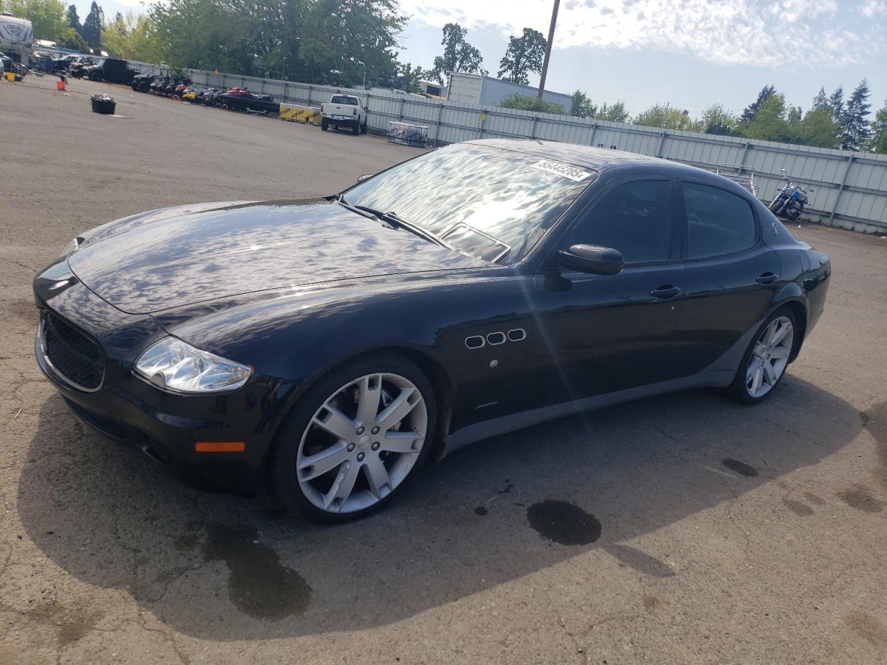 2008 Maserati Quattroporte, VIN ZAMFE39A780039183 — Biohazard / chemical