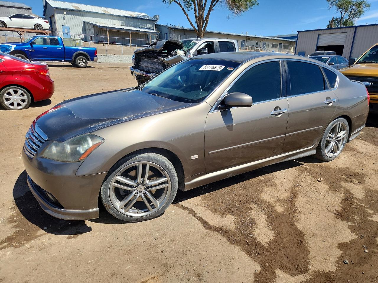 2007 Infiniti M Sport, VIN JNKBY01EX7M400550 — Front end