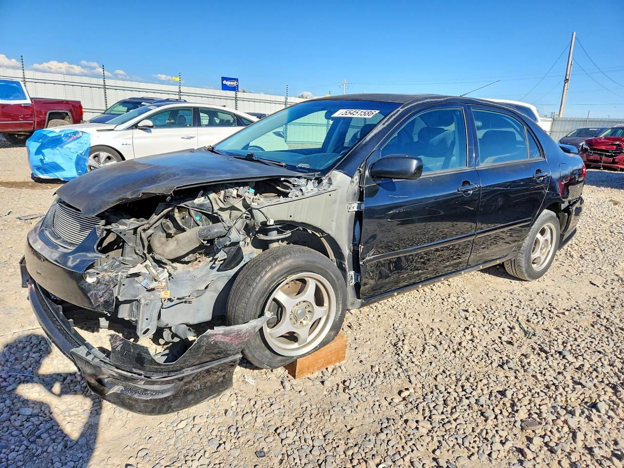 2008 Toyota Corolla CE, VIN 1NXBR32E18Z937982 — Front end
