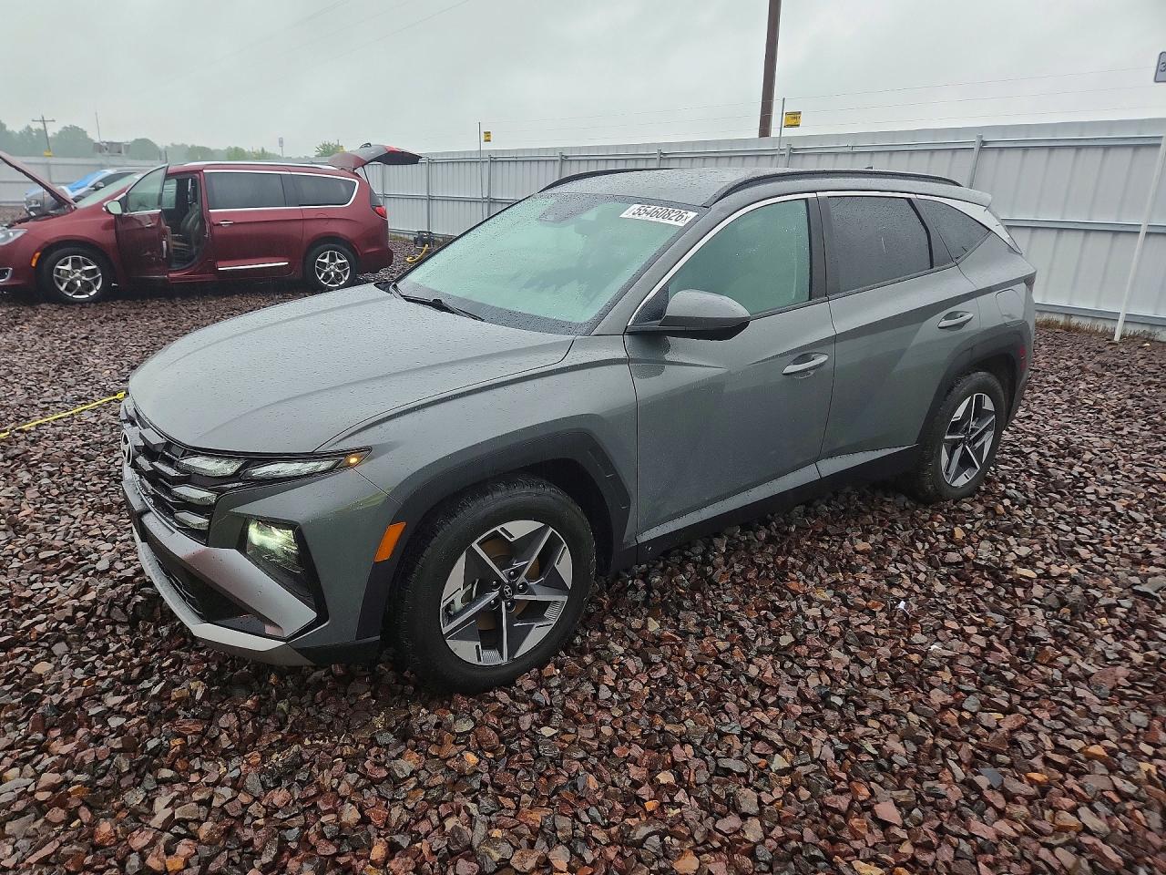 2025 Hyundai Tucson SEL, VIN 5NMJB3DE6SH498343 — Hail