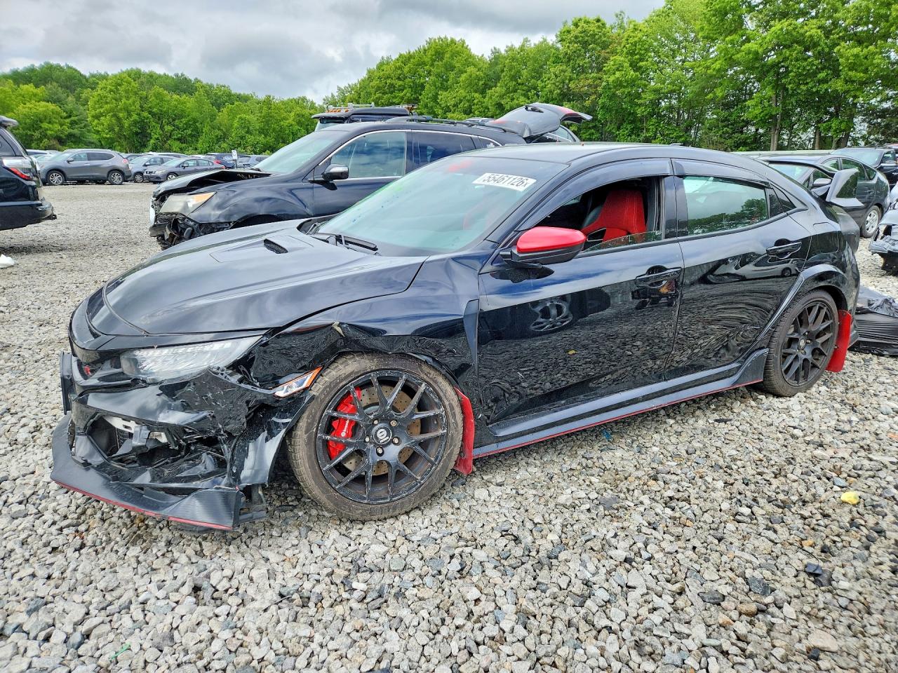 2019 Honda Civic Type R Touring, VIN SHHFK8G79KU205244 — Front end