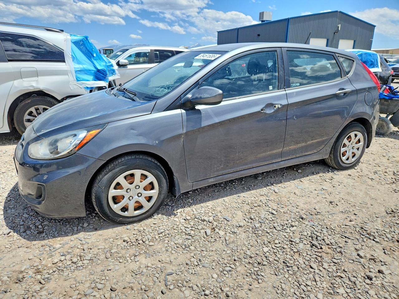 2012 Hyundai Accent GS, VIN KMHCT5AEXCU056807 — Side