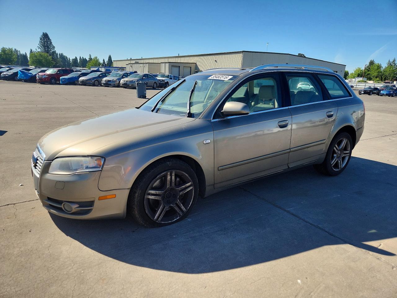 2007 Audi A4 2.0T, VIN WAUKF78E57A231624 — Перед
