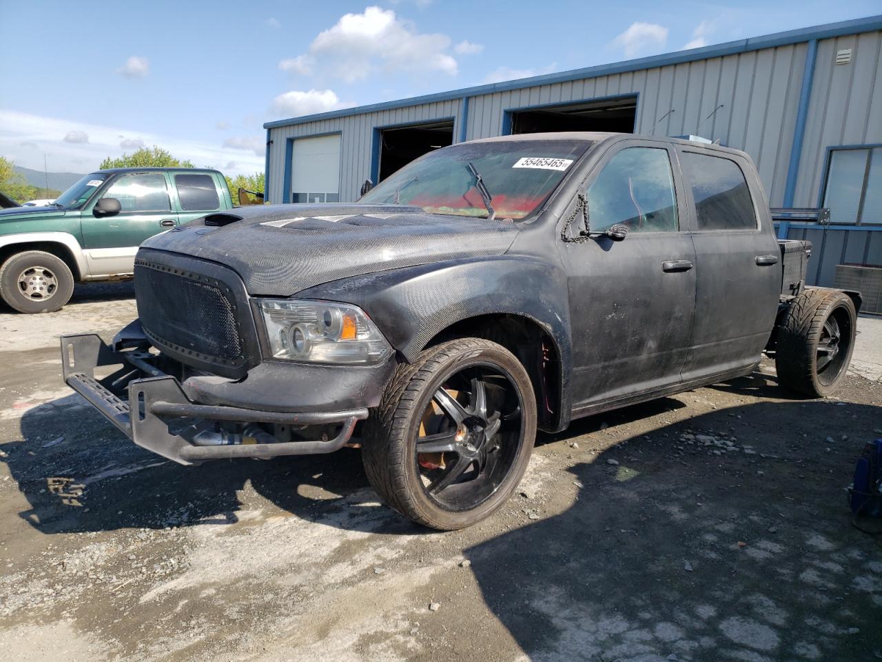 2014 Ram 1500 Big Horn, VIN 1C6RR6TT2ES205442 — Partial repair