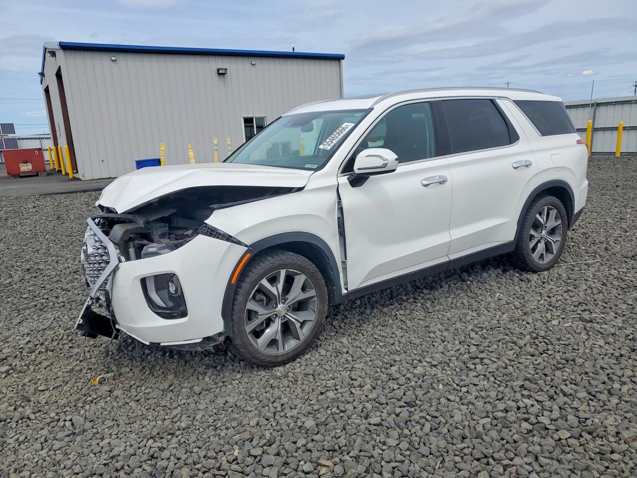 2022 Hyundai Palisade SEL, VIN KM8R4DHE8NU397598 — Front end