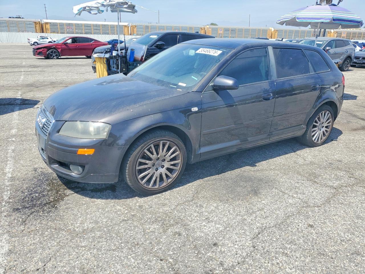 2006 Audi A3 Premium, VIN WAUNF78P56A103137 — Rear end