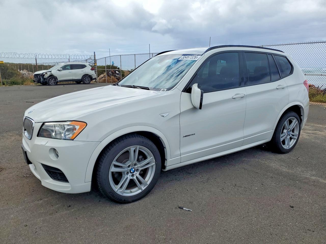 2014 BMW X3 xDrive35i, VIN 5UXWX7C5XE0E79090 — Front end