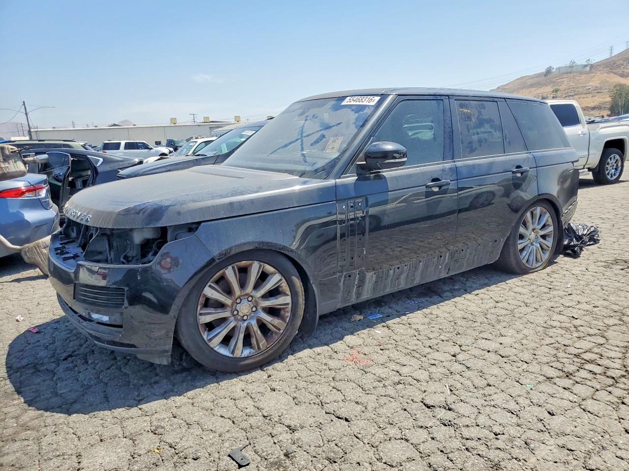 2014 Land Rover Range Rover Supercharged, VIN SALGS2TF6EA190871 — Stripped