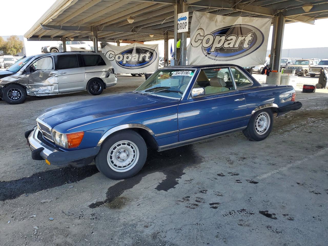 1985 Mercedes-Benz 380, VIN WDBBA45C1FA017374 — Minor dents and scratches
