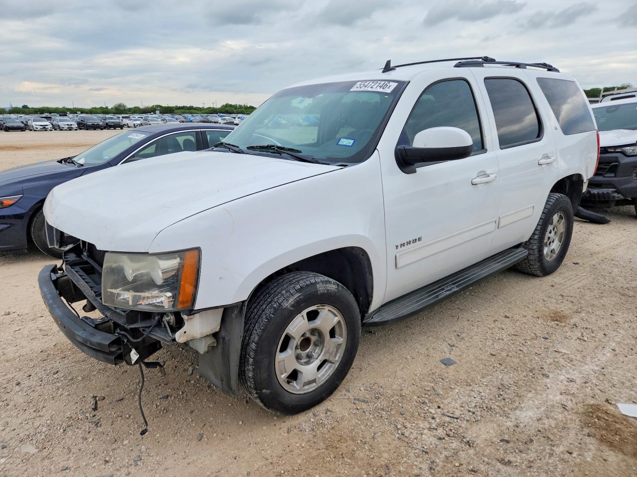 2012 Chevrolet Tahoe LT, VIN 1GNSCBE0XCR316324 — Front end