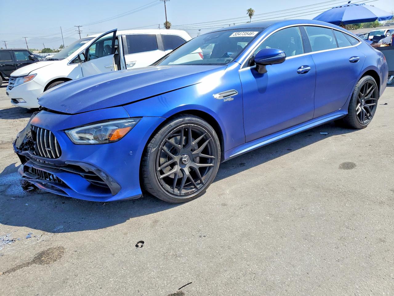 2020 Mercedes-Benz AMG GT 53, VIN WDD7X6BB4LA014015 — Front end