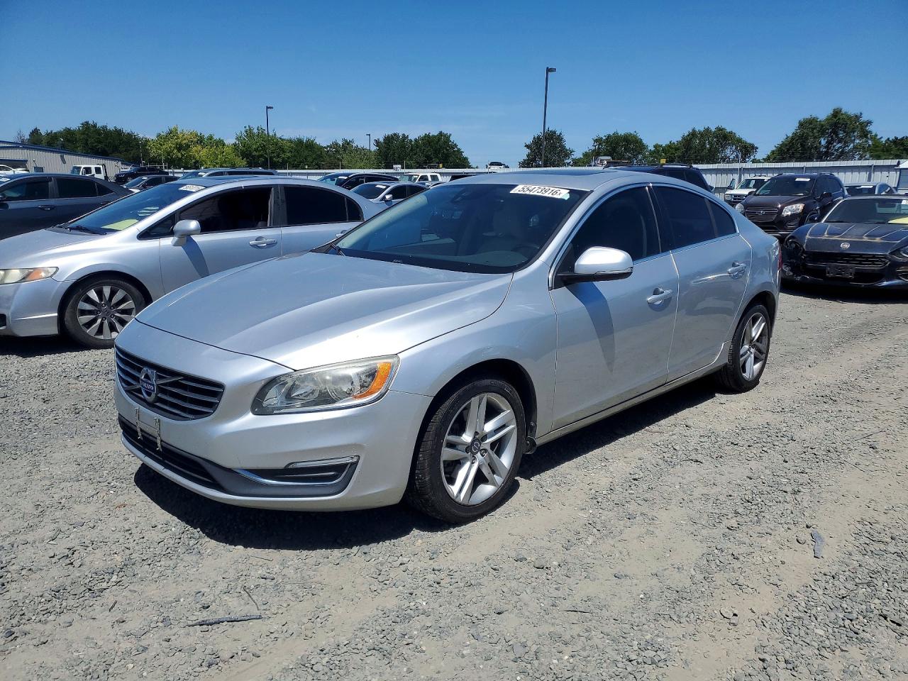 2015 Volvo S60 T5 Drive-E Premier, VIN YV140MFKXF2366296 — Rear end