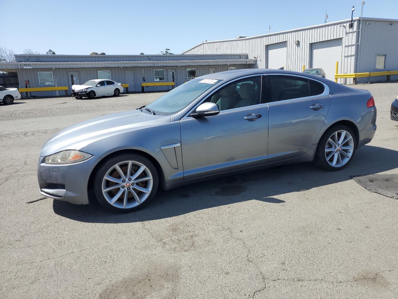 2014 Jaguar XF SC, VIN SAJWA0EX7E8U10124 — Frame damage