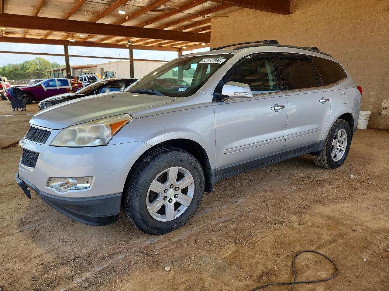 2011 Chevrolet Traverse 1LT, VIN 1GNKVGED8BJ150182 — Normal wear