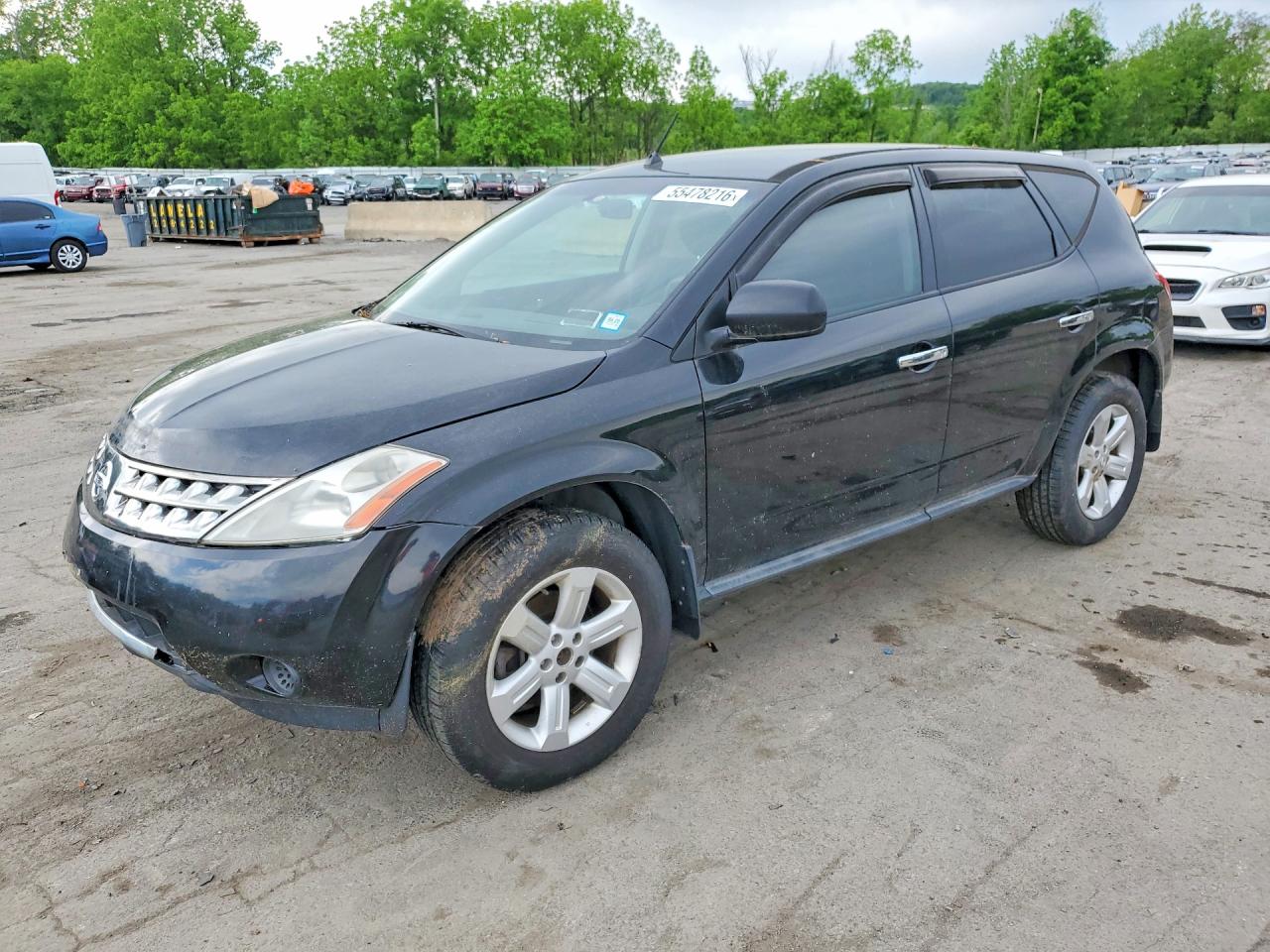 2007 Nissan Murano S, VIN JN8AZ08W37W644364 — Minor dents and scratches