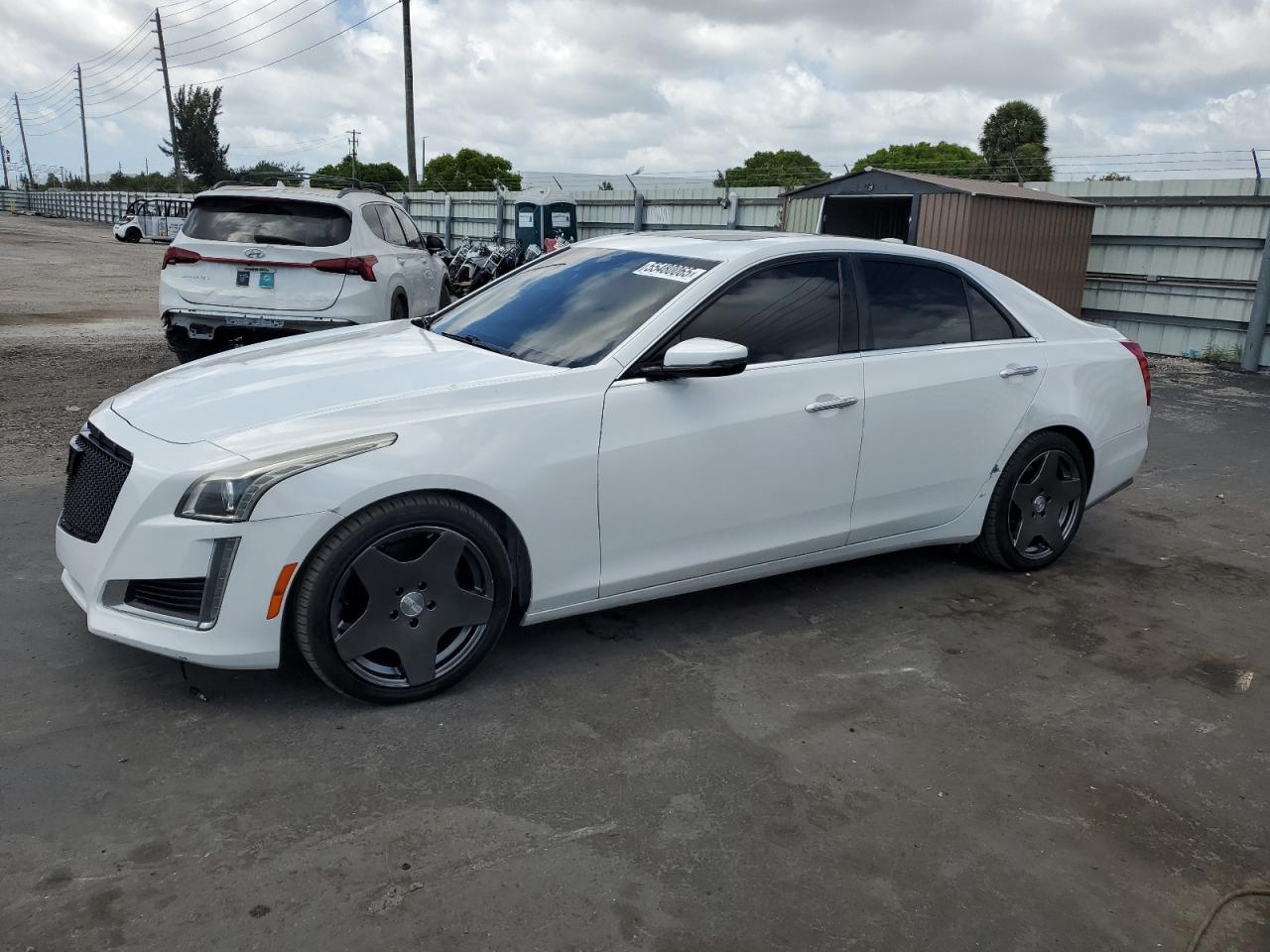 2017 Cadillac CTS Luxury RWD, VIN 1G6AR5SS5H0138959 — Prior damage history