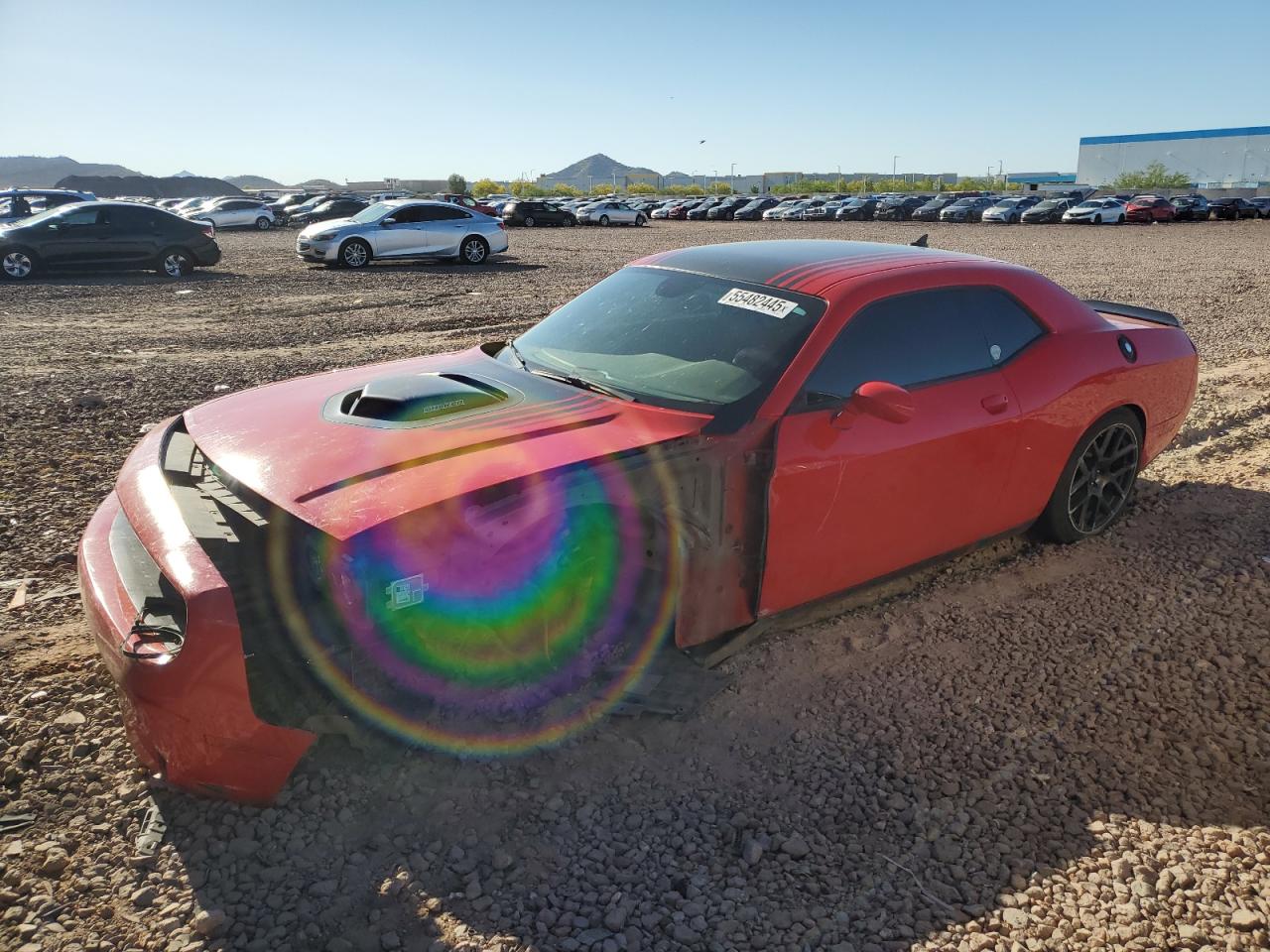 2017 Dodge Challenger R/T, VIN 2C3CDZBT7HH617310 — Front end