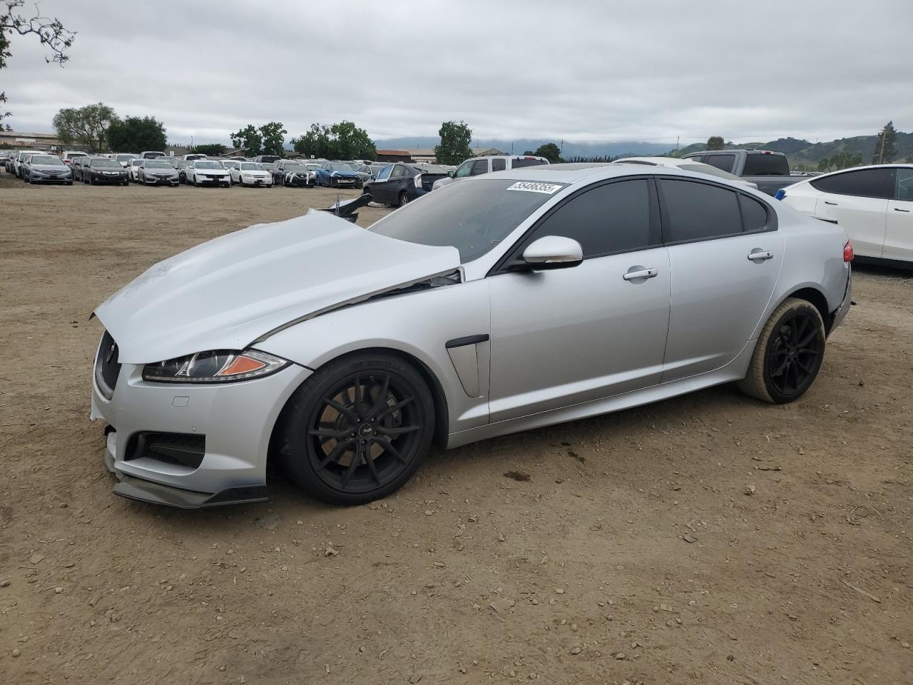 2015 Jaguar XF Portfolio, VIN SAJWA0F77F8U63213 — Front end