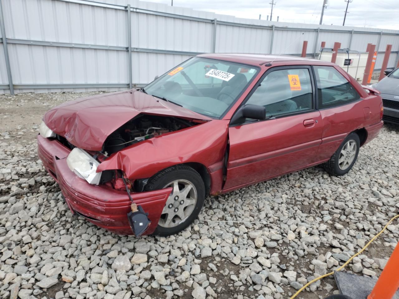 1996 Ford Escort, VIN 3FASP11J6TR151727 — Biohazard / chemical
