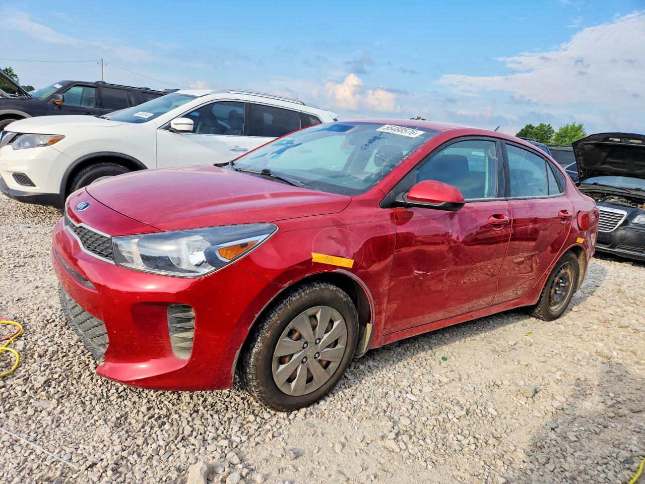 2020 Kia Rio LX, VIN 3KPA24AD7LE283239 — Rear end