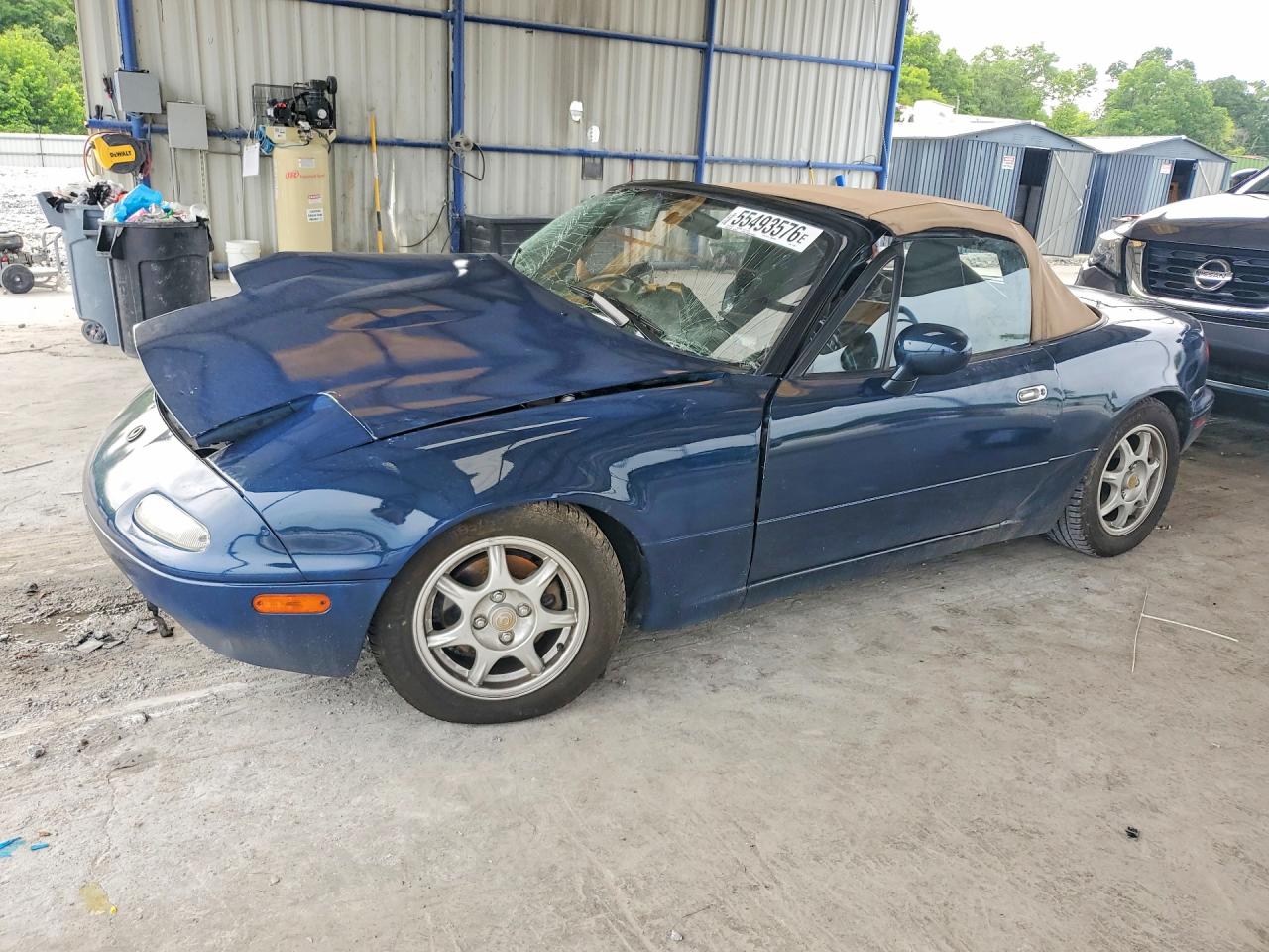 1997 Mazda MX-5 Miata, VIN JM1NA3530V0723961 — Rollover
