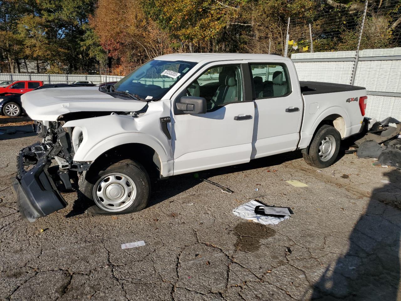 2022 Ford F-150 XL, VIN 1FTFW1E52NKD29006 — Front end