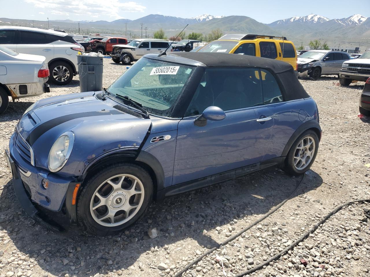 2007 MINI Convertible S, VIN WMWRH33577TL94482 — Перед
