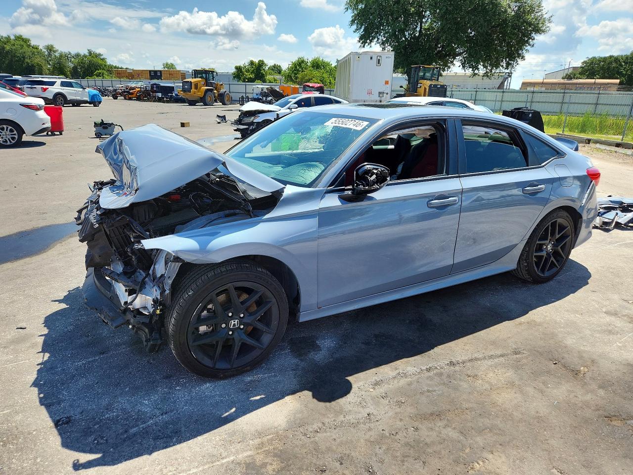 2024 Honda Civic Si, VIN 2HGFE1E57RH472602 — Front end