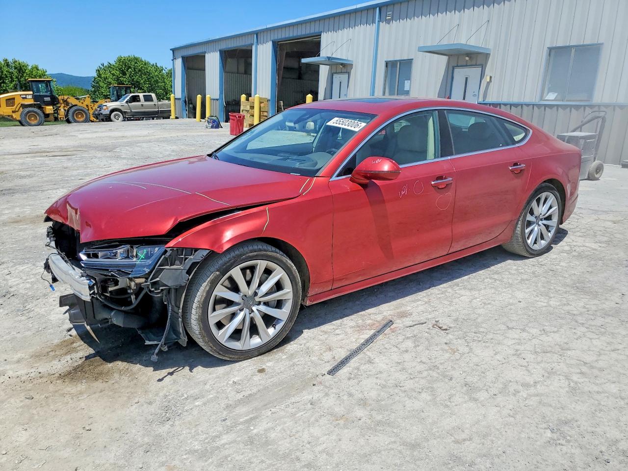 2016 Audi A7 Prestige, VIN WAU2MAFC4GN010450 — Front end