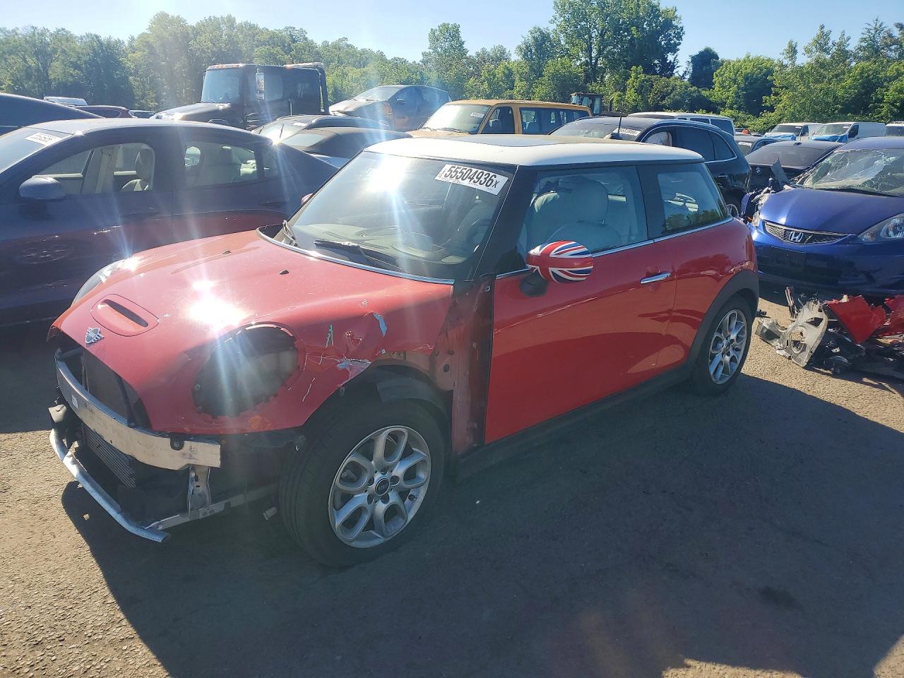 2021 MINI Hardtop Cooper S, VIN WMWXR5C01M2N82937 — Front end