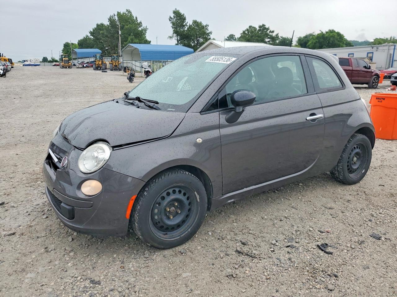 2015 FIAT 500 Pop, VIN 3C3CFFAR9FT545108 — Front end