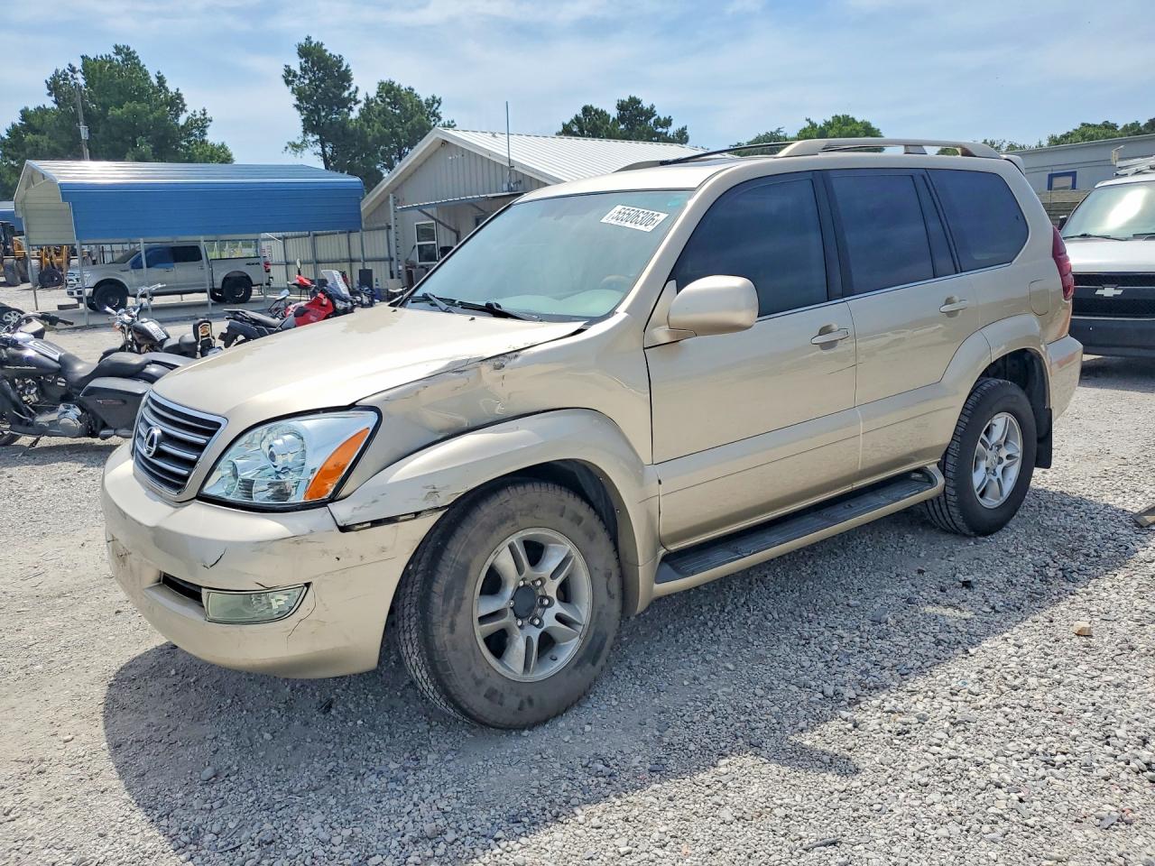 2006 Lexus GX 470, VIN JTJBT20X660096361 — Front end