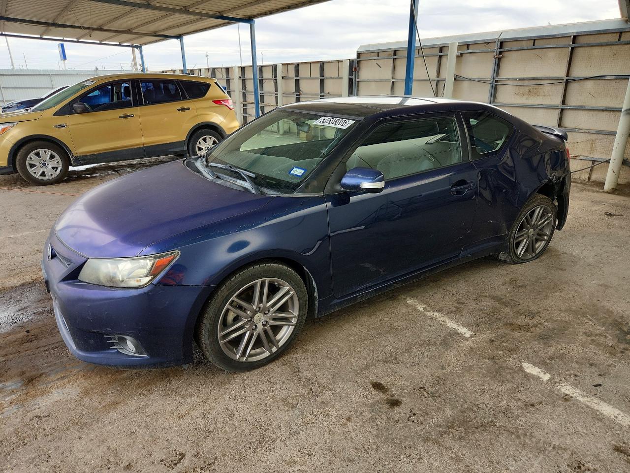 2012 Scion tC, VIN JTKJF5C71C3042164 — Rear end