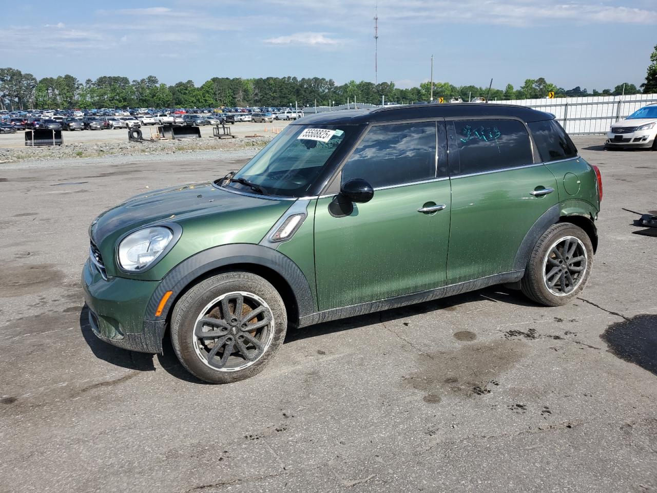 2015 MINI Countryman S, VIN WMWZC3C54FWT02806 — Rear end