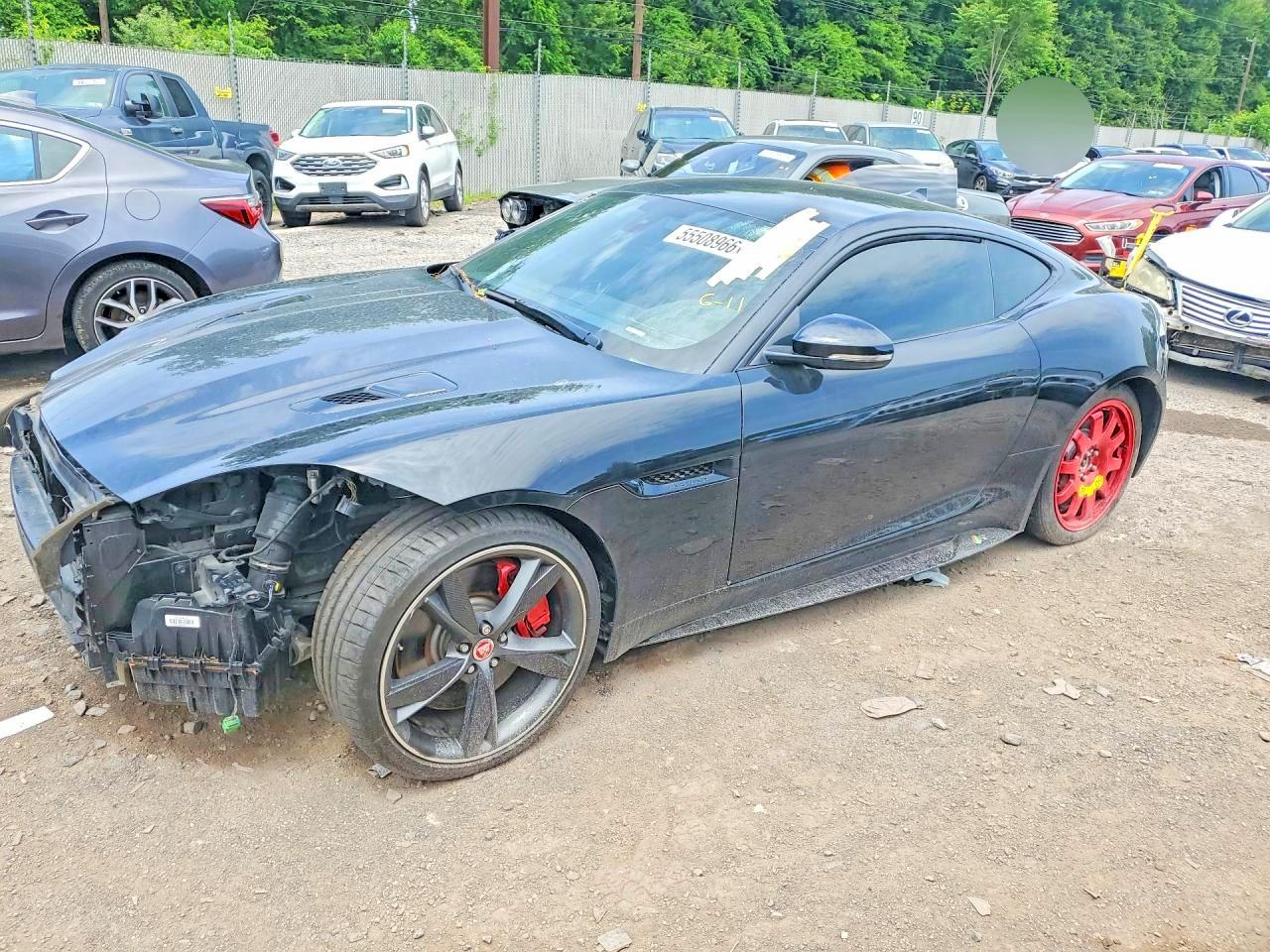 2016 Jaguar F-Type R, VIN SAJWJ6DL0GMK24467 — Front end