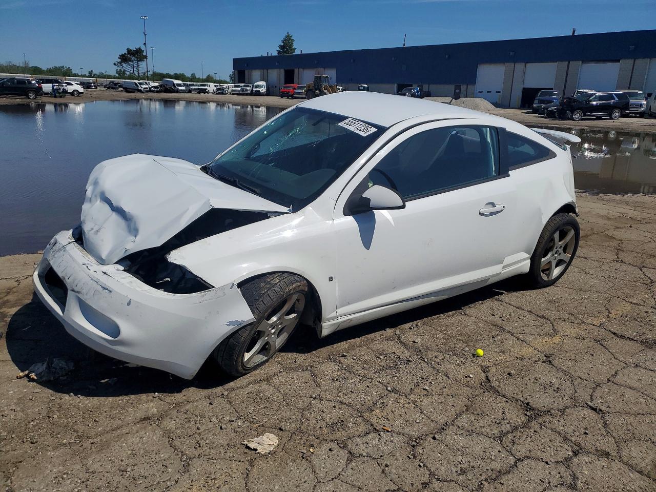 2009 Pontiac G5 GT, VIN 1G2AT18H297257584 — Front end