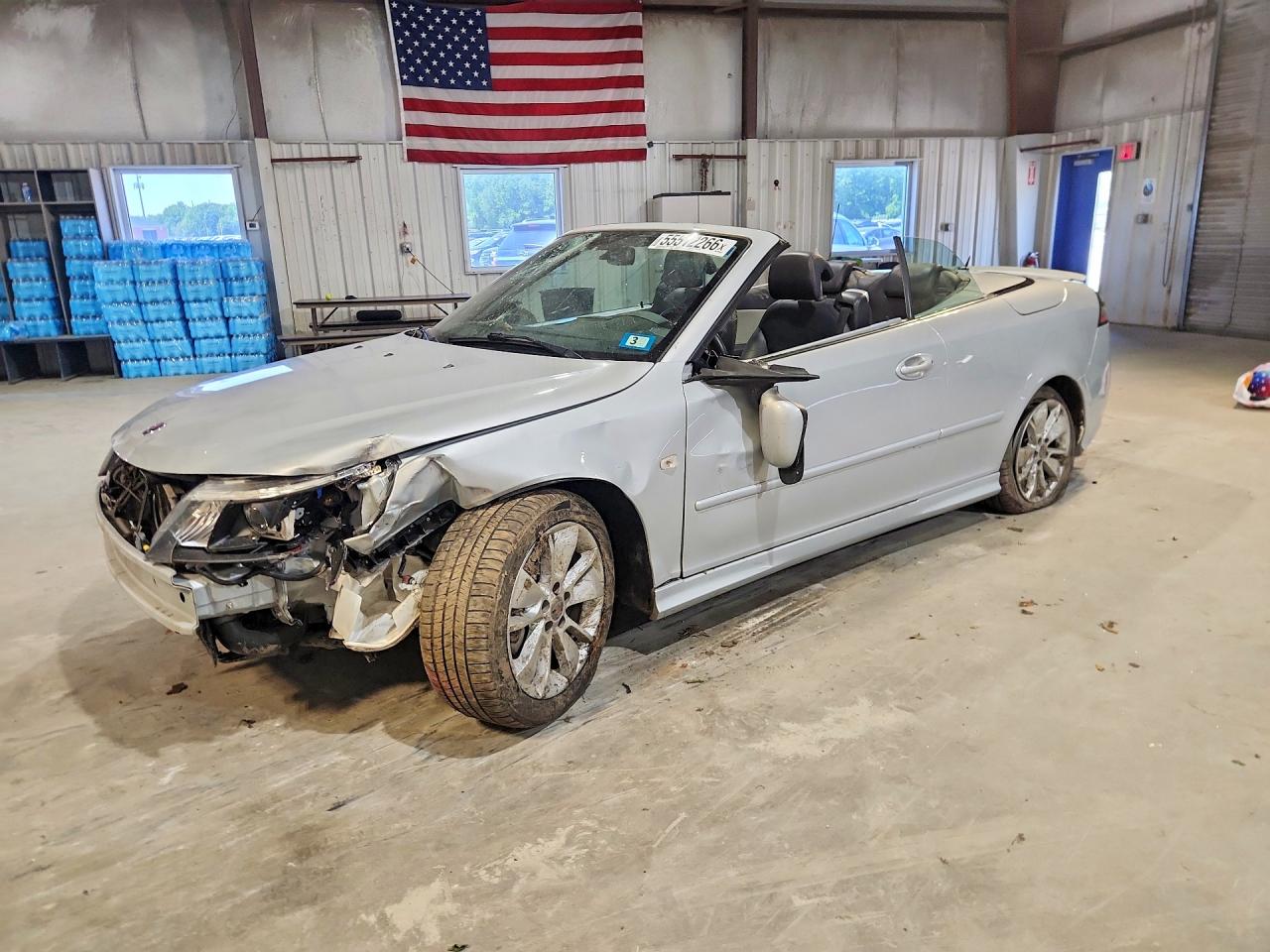 2010 Saab 9-3, VIN YS3FG7CY5A6001216 — Front end