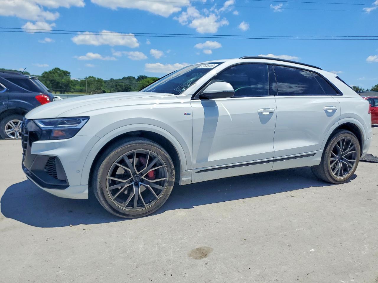 2020 Audi Q8 Premium Plus, VIN WA1EVAF18LD007590 — Front end