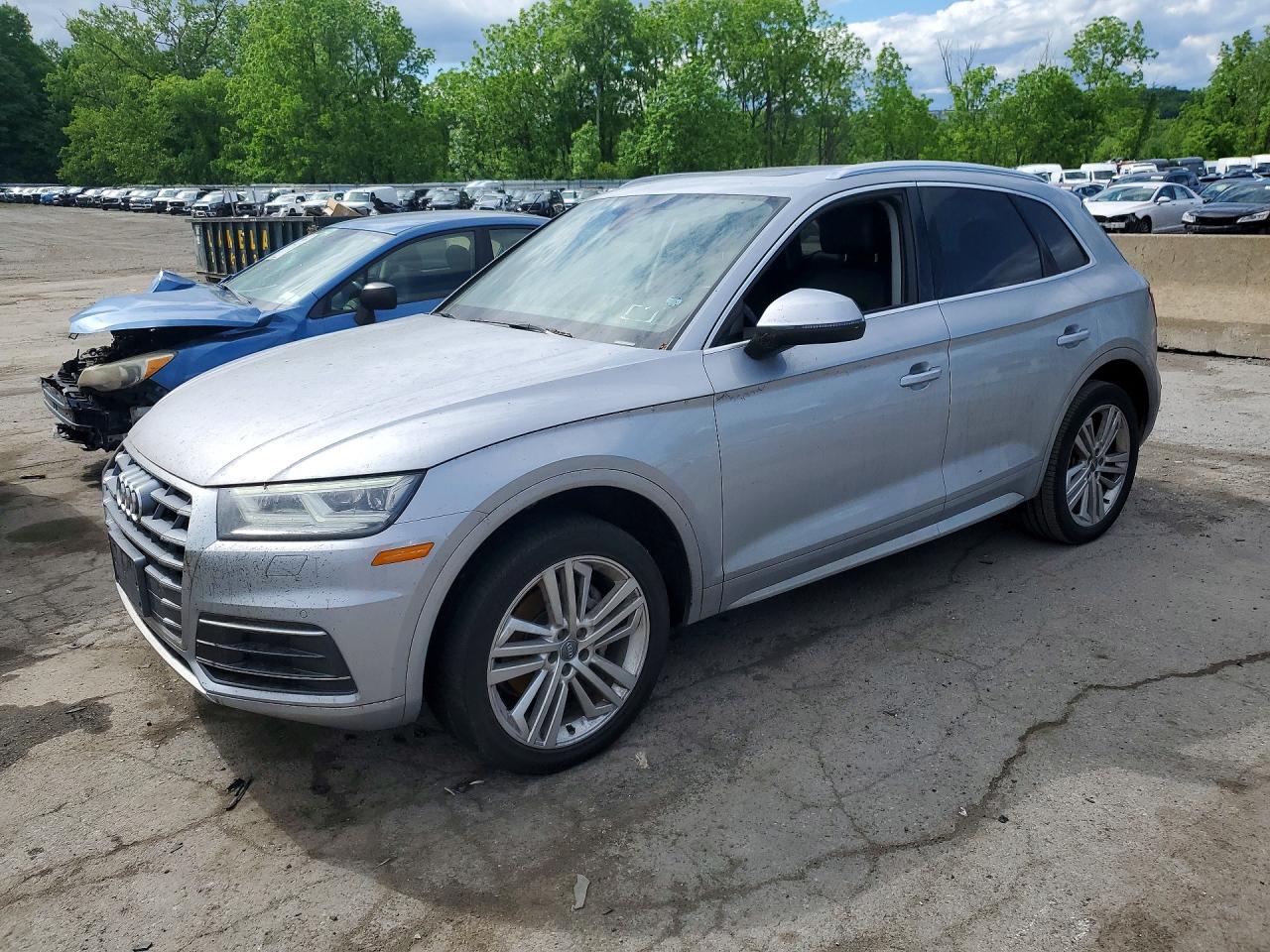 2018 Audi Q5 Premium Plus, VIN WA1BNAFY3J2081508 — Burn