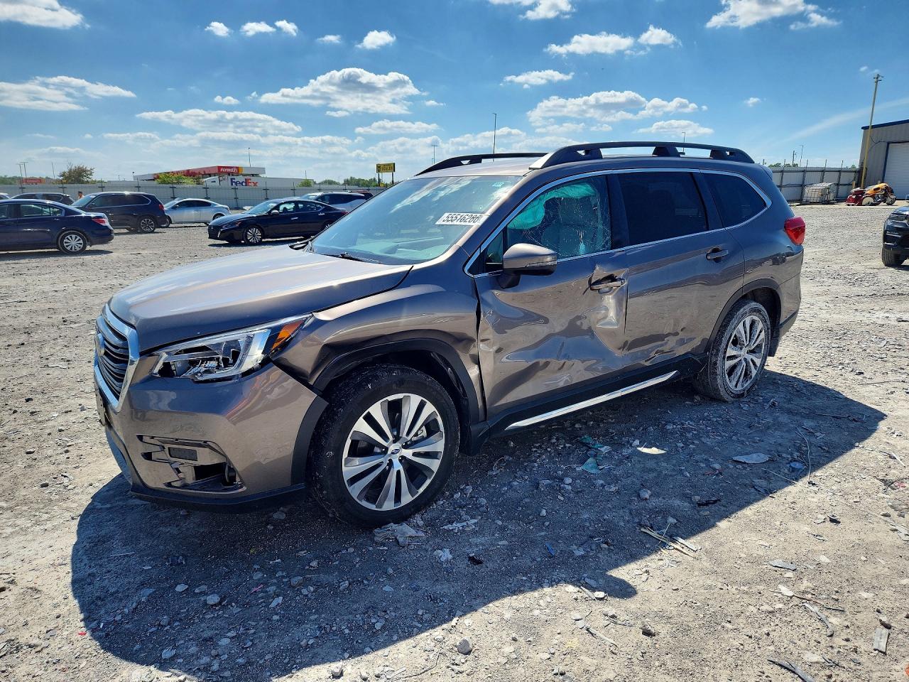 2021 Subaru Ascent Limited, VIN 4S4WMAMD7M3403359 — Side