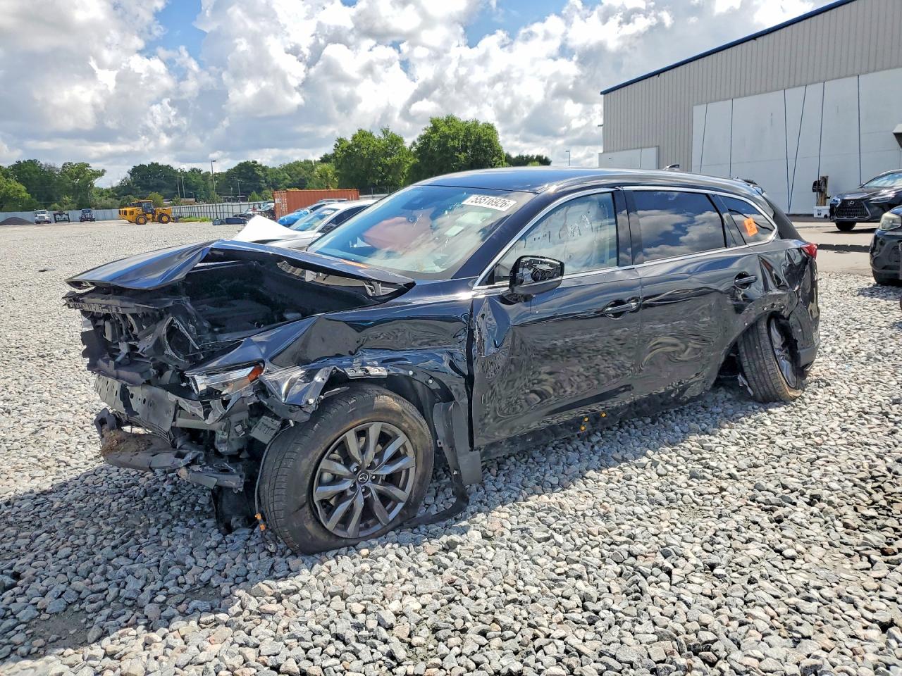 2021 Mazda CX-9 Touring, VIN JM3TCACY1M0508728 — Front end