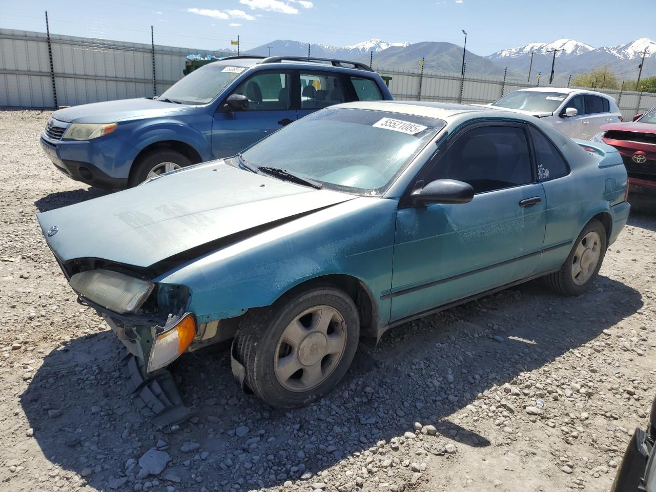 1992 Toyota Paseo, VIN JT2EL45F8N0100333 — Front end