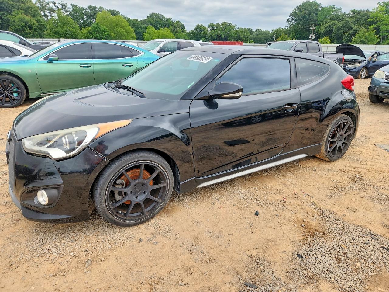 2015 Hyundai Veloster Turbo, VIN KMHTC6AE3FU249259 — Механическое