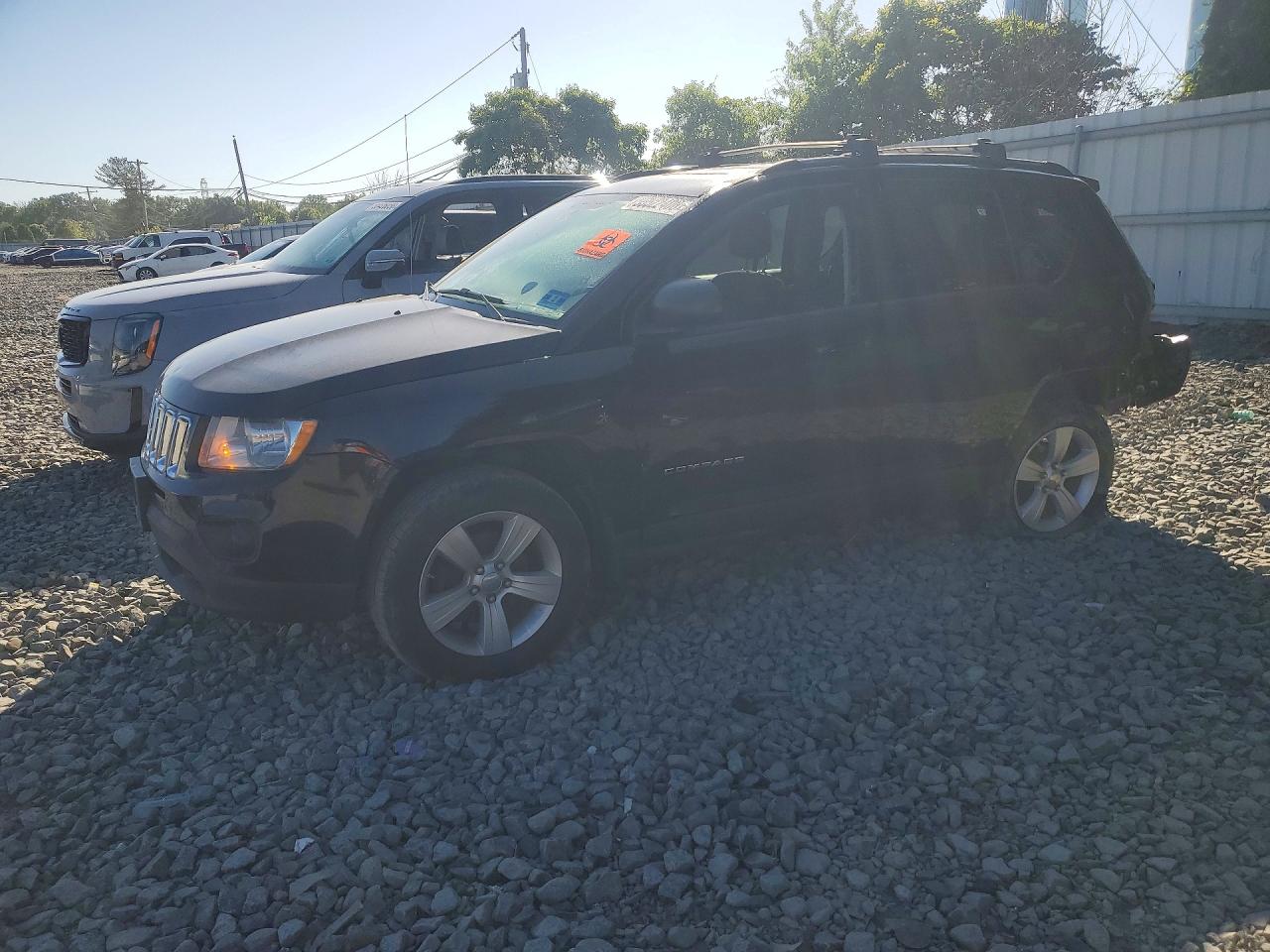 2012 Jeep Compass Latitude, VIN 1C4NJDEB2CD588646 — Rear end