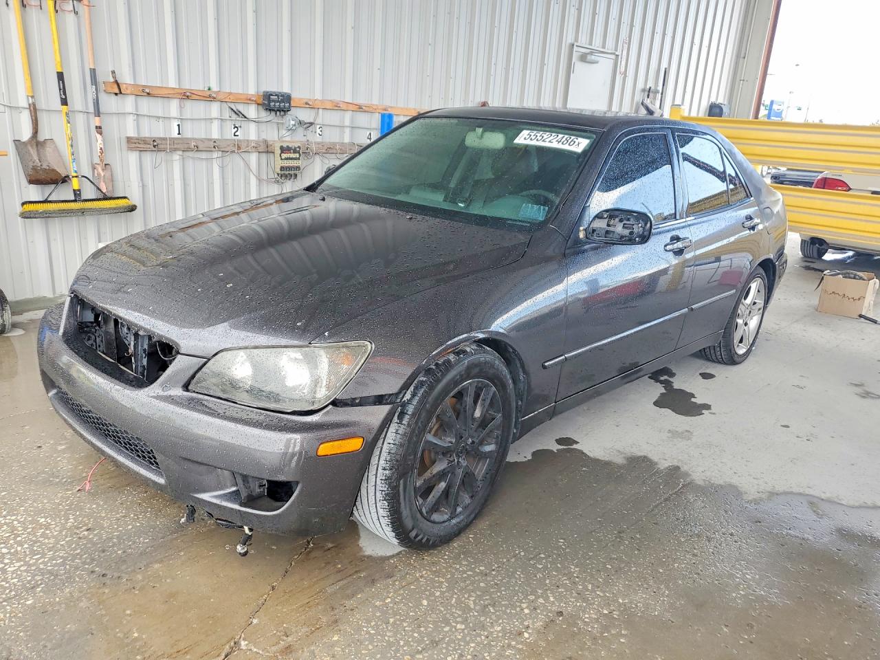 2005 Lexus IS 300, VIN JTHBD192150098890 — Rear end